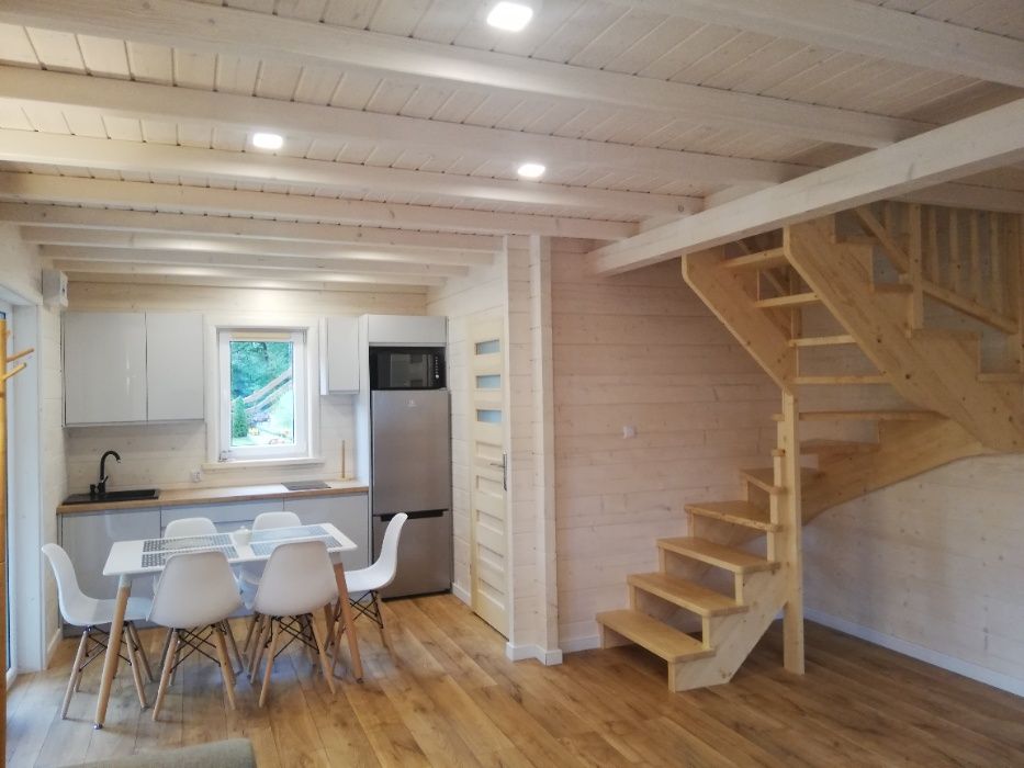 MAZURY - całoroczne domki 4-8 os. jezioro, las