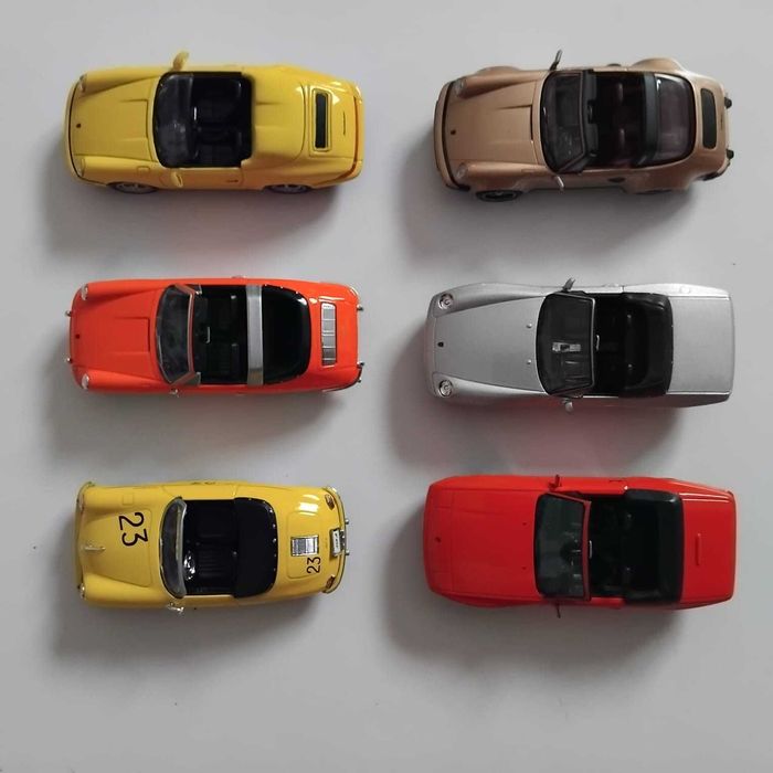 Porsche, 1-43. 25€ cada. Vendo miniaturas da minha coleção 1/43.
