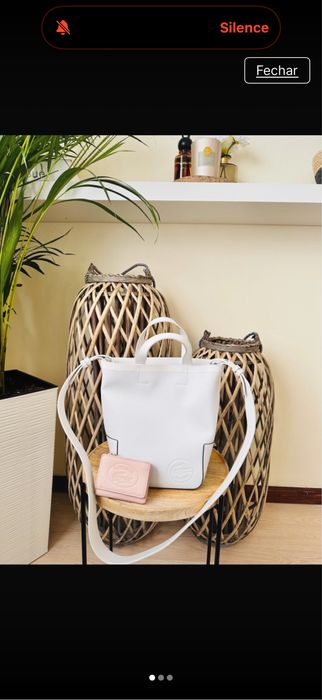Conjunto bolsa Lacoste e carteira
