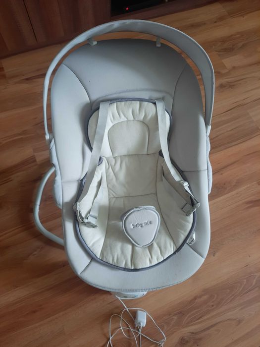 Babymix Leżaczek Elektryczny 360 Szary
