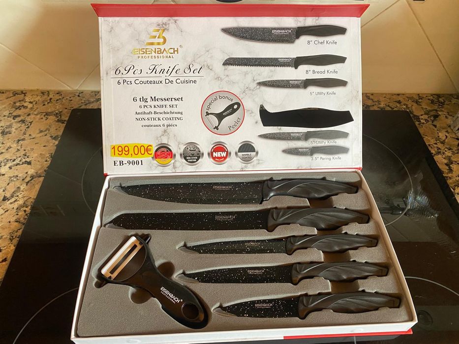 Faqueiro  Profissional de Cozinha em  Cerâmica Novo