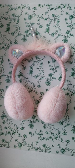 Nauszniki jednorożec różowe