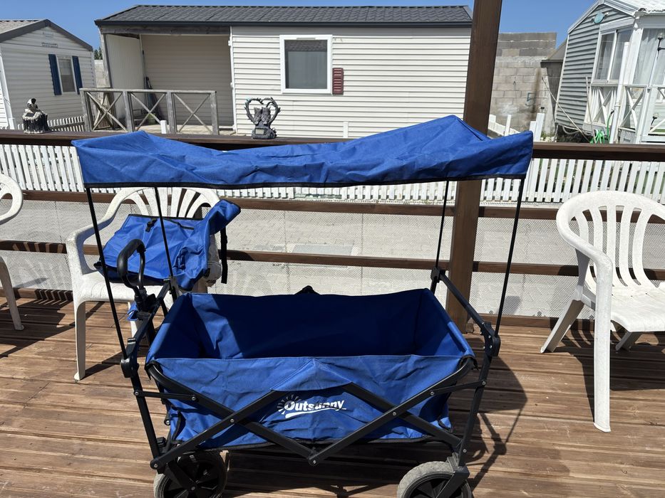 Carrinho Azul outsunny