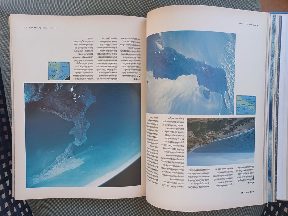Livro "A Terra Vista do Espaço", de Priscilla Strain & Frederick Engle
