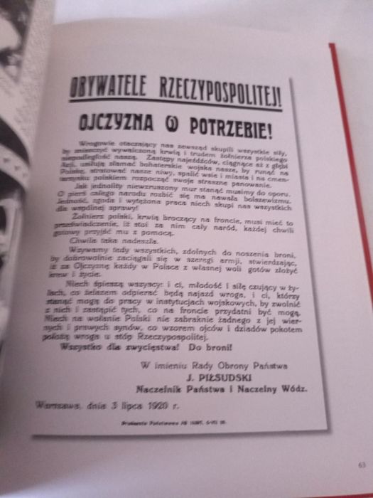 Marszałek Piłsudski w obronie Polski i Europy