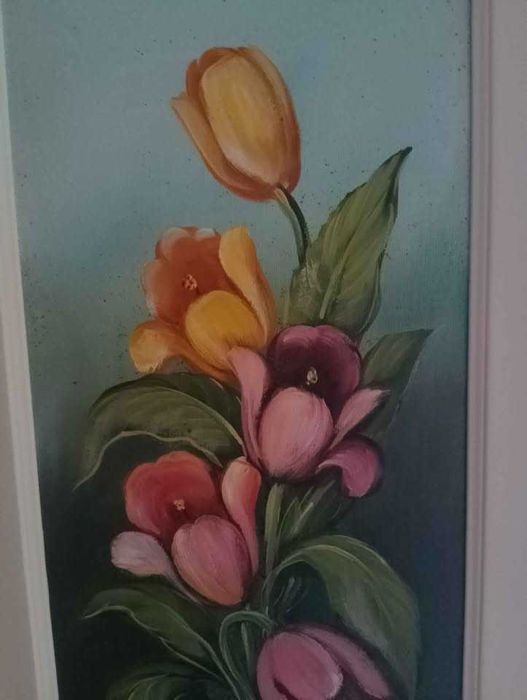 Pintura a óleo pela pintora Fernanda Teixeira