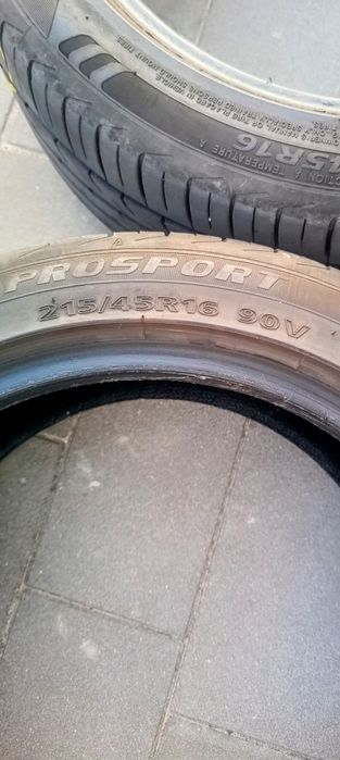 Opony letnie 2021r 215/45 r16  Mastersteel Prosport Bierznik 5,5mm 5mm