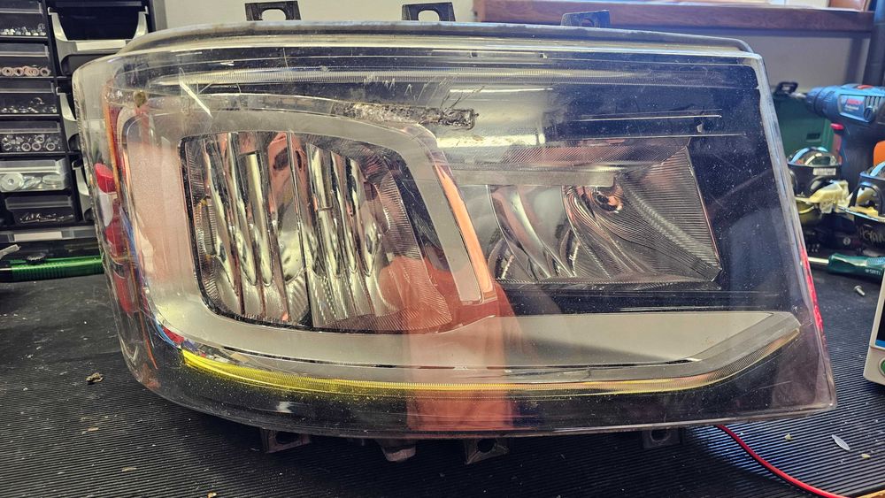 Reflektor lampa prawa lewa Scania R S Next Gen NG Full LED regeneracja