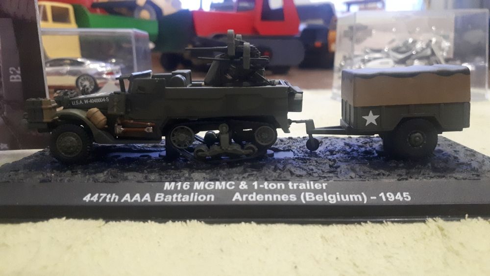 Игрушка.  Машинка.  Военная. 1945 год.