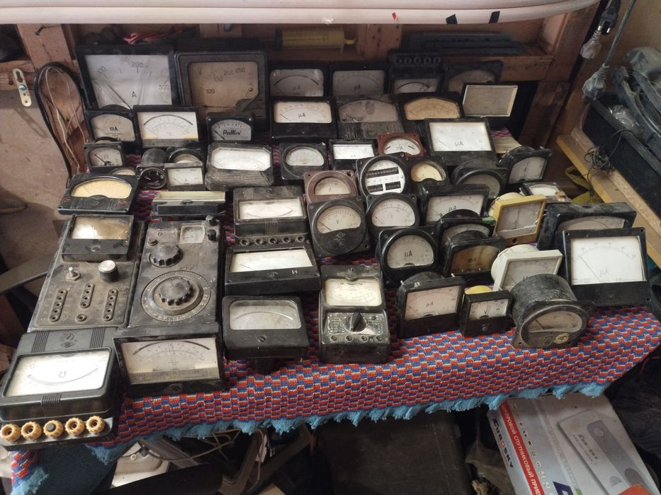 Старовині вольт метри вмперметри ссср
