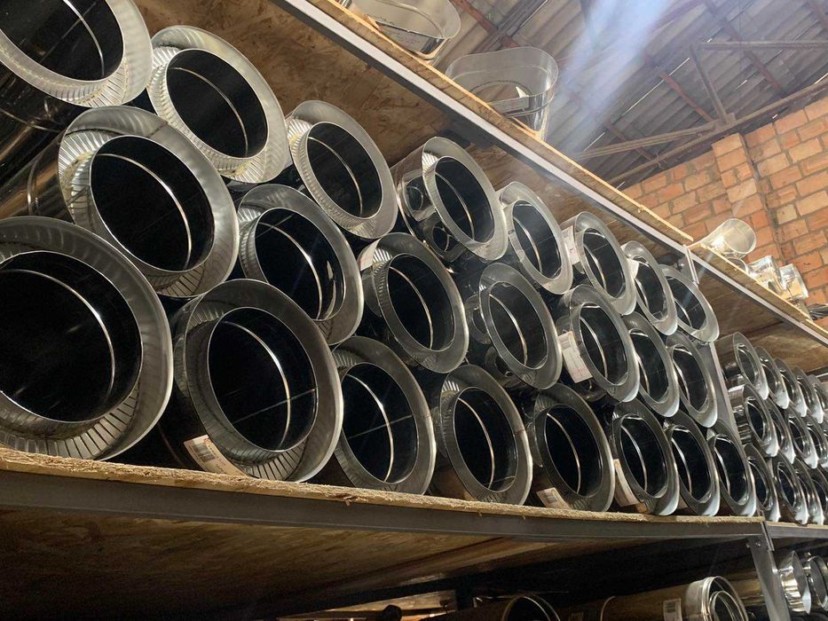 Димохід з нержавійки, труби сендвіч, утеплені труби, гільзування