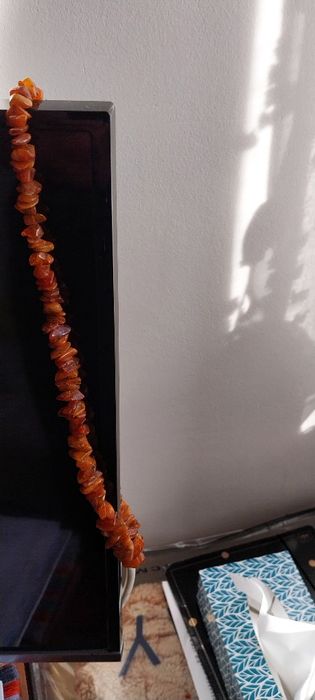 Naszyjnik z bursztynów