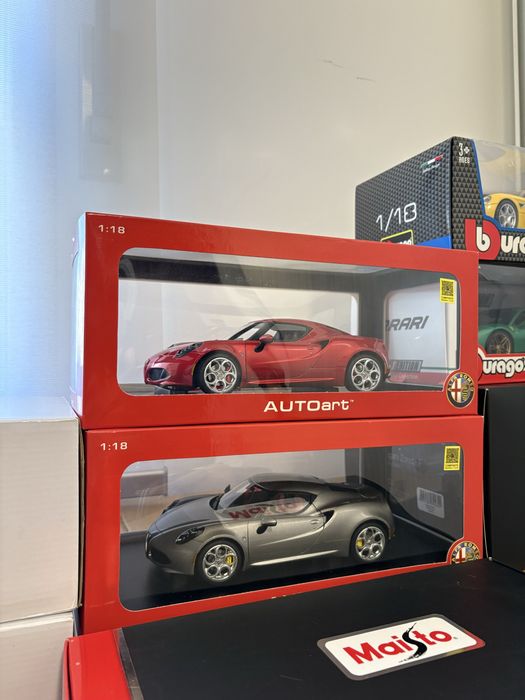 Miniaturas Diecast 1/18 – Otto Mobile, Bburago, BBR, Autoart, Topspeed