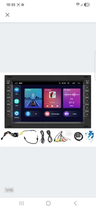 Ragio gps  android vw  multivan T5 passat B5 golf 4 carplay  wifi usb2