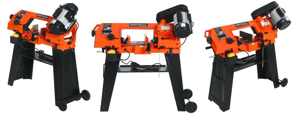 KRAFT&DELE Piła Taśmowa Mobilna Przecinarka Metalu Profili 850w KD5475