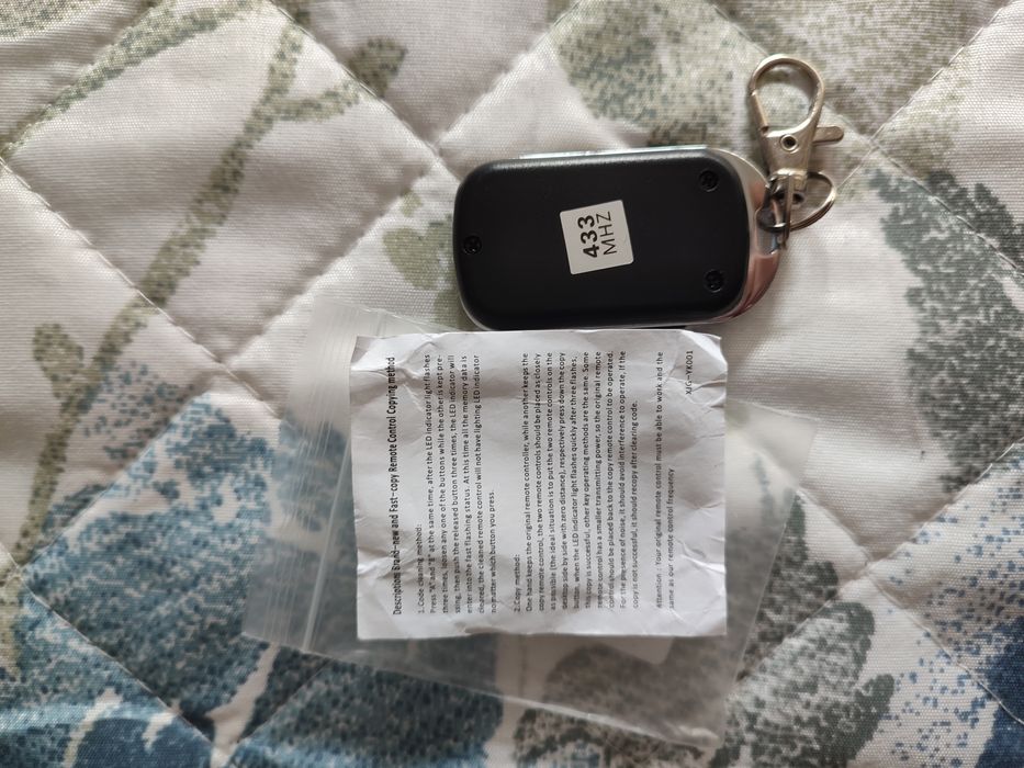 Comando repetidor de sinal 433 MHz