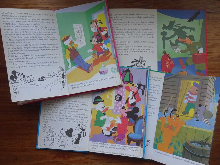 MicKey Detective - Walt Disney (Completo Volumes I, II, III, IV)