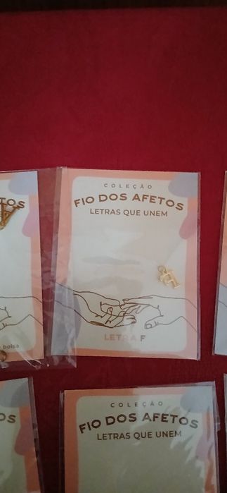 Letras Fio dos Afetos, embaladas