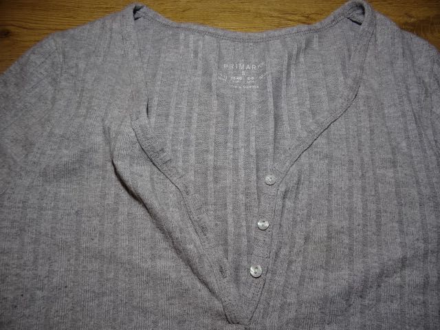 Primark góra od piżamy szara S