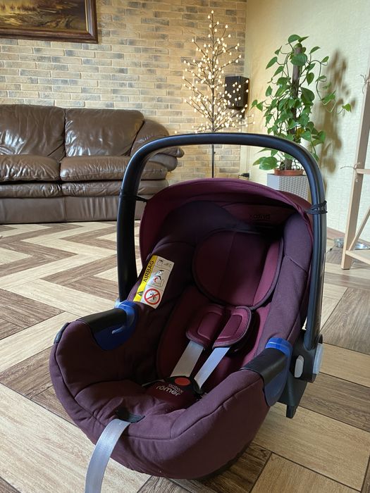Автокрісло, люлька Romer britax baby-safe 2 i-Size SICT Burgundy