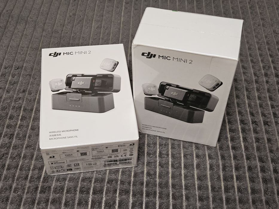DJI mic mini 2 (2tx 1rx case накладки) максимальний комплект мікрофони під телефон чи камеру