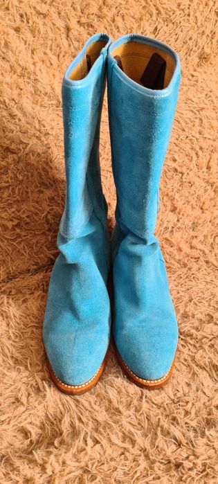 Hiszpańskie botki kozaczki nie ocieplane jak nowe