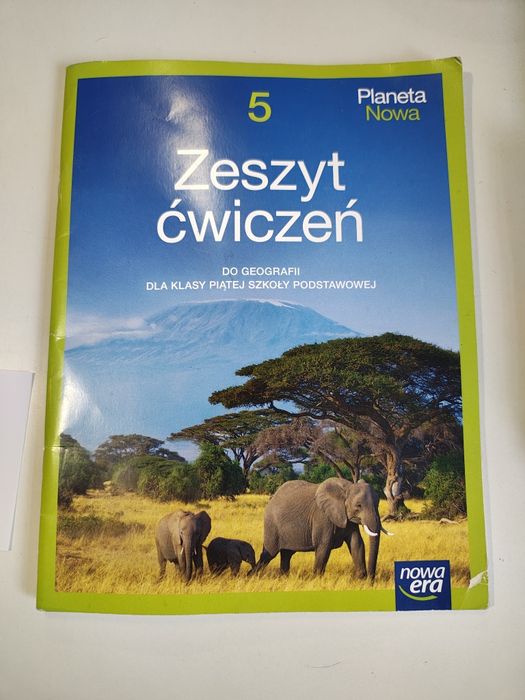 Zeszyt ćwiczeń nowa era 5 klasa geografia