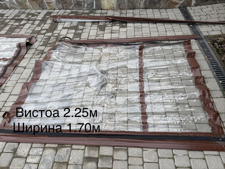 Продам жидкі вікна Б/У з альтанки