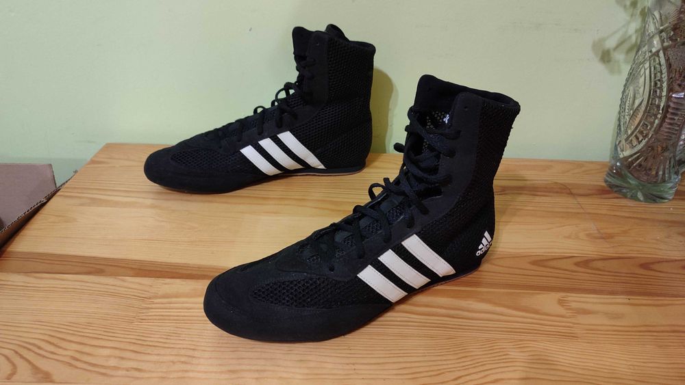 Боксерки,борцовки Adidas Box Hog 45р. стелька 29,5 см.