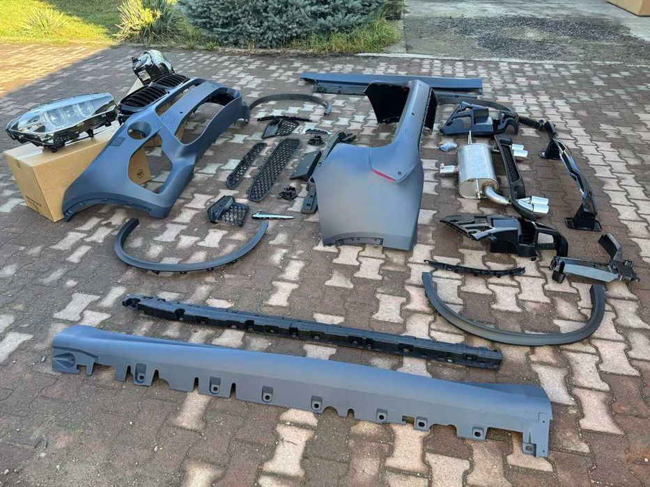 обвес ф15 F85 х5м бмв Х5 F15 M обвес бампер ноздрі BMW X5 F15 комплект