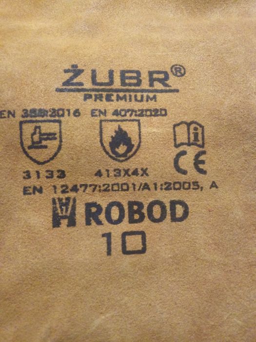 5 par- Rękawica spawalnicza dwoinowe Żubr Premium