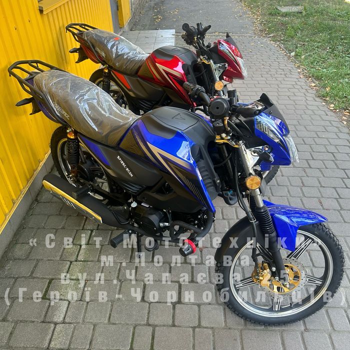 Новий мотоцикл Spark SP125C-2CDN 2025р. від оф.дилера!мопед альфа