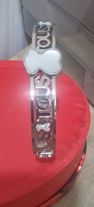 Pulseira nova prateada