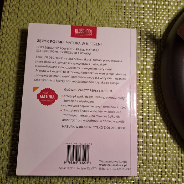 Język polski. Matura w kieszeni. Kieszonkowe repetytorium