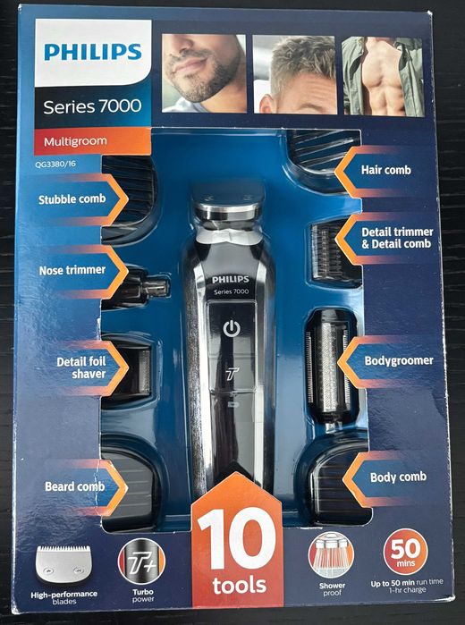 Aparador Philips Multigroom Series 7000 QG3380/16 (SELADO)