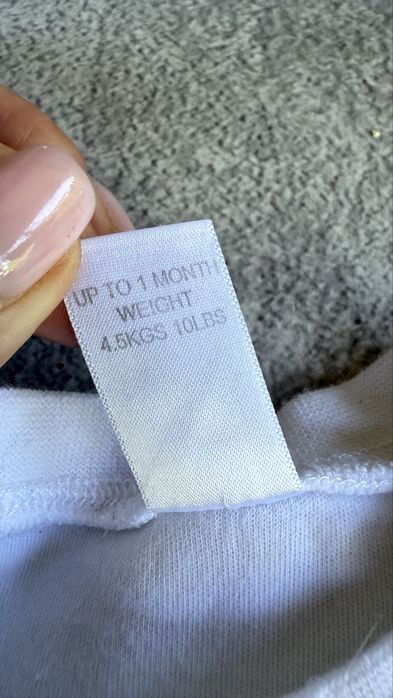 Piżamka pajac Next rozm 56 62 i love my Grandma