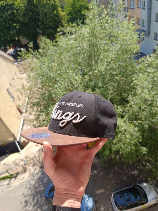 Snapback Mitchell & Ness Los Angeles Kings Vintage Script NHL SWAG Dri