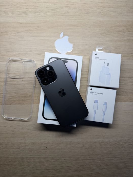 iPhone 14 Pro 128gb czarny bateria 100% komplet