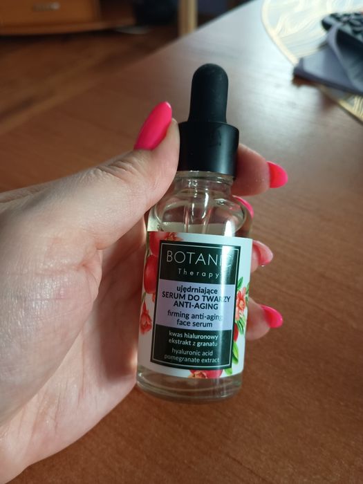 Serum do twarzy użyte raz Botanic Therapy 30ml