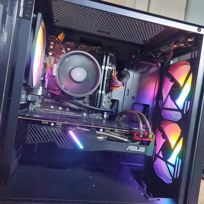 NOWY Komputer Ryzen 5 RTX 3050  1TB SSD gamingowy idealny do FULLHD