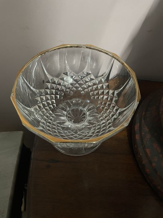 Taça de bombons em cristal