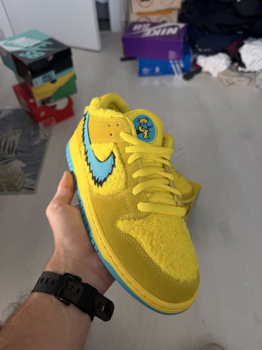 Nike SB Dunk Low Grateful Dead Bears Opti Yellow CJ5378-700 44,5/10,5US