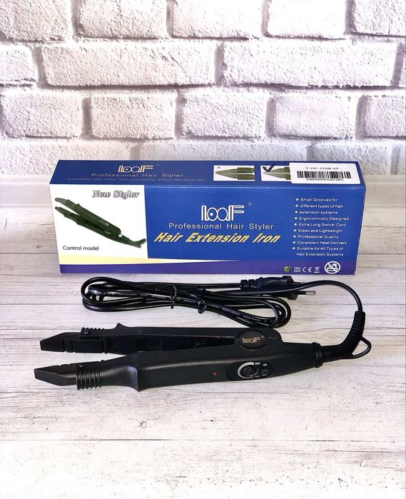 Щипцы для наращивания волос с регулировкой температуры CH-B