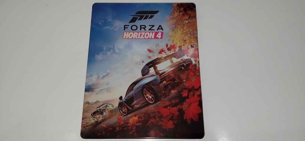 xbox one FORZA HORIZON 4 STEELBOOK edycja PL po polsku, na płycie!