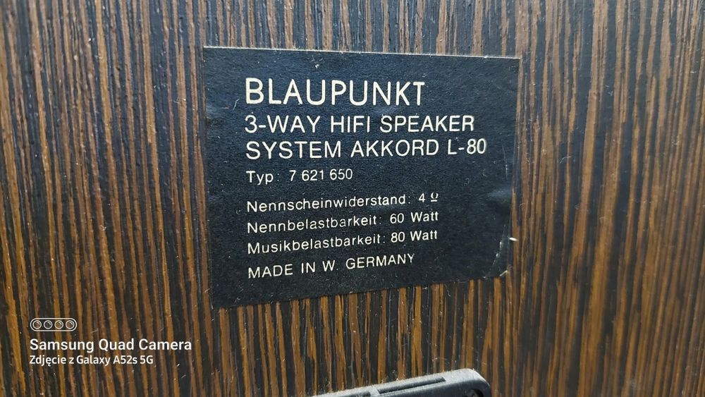 Kolumny blaupunkt l-80