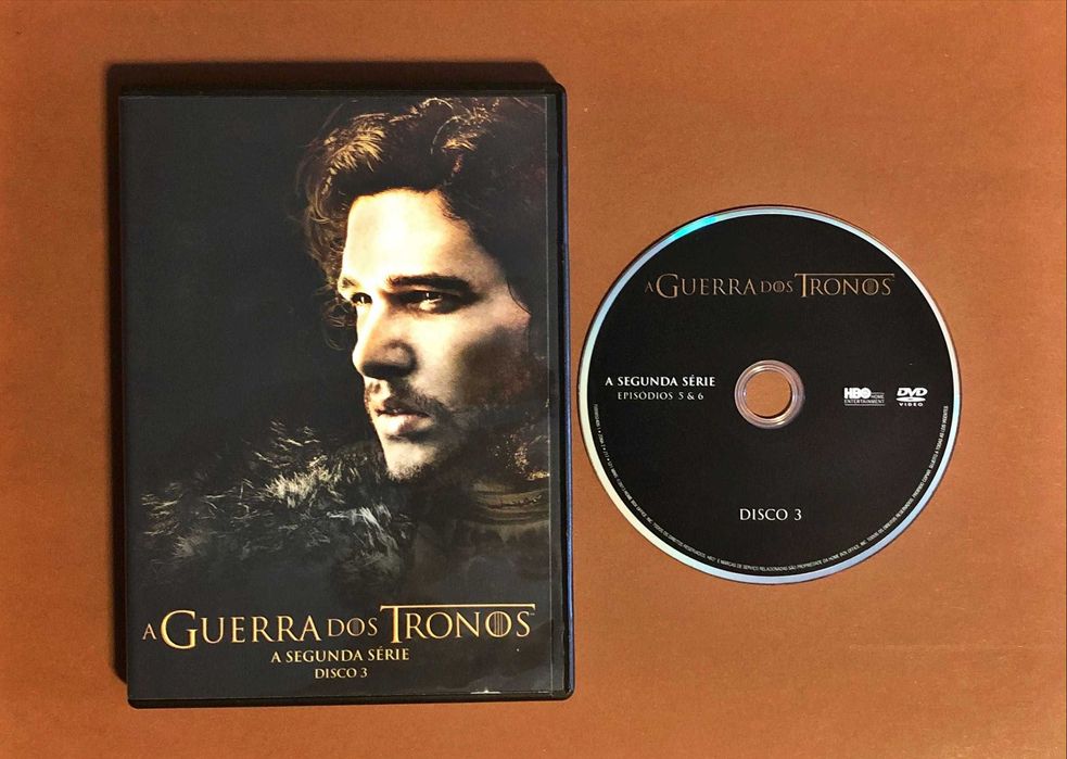 SÉRIE DVD [5€ cada] A Guerra dos Tronos Game of Thrones GOT Gelo Fogo