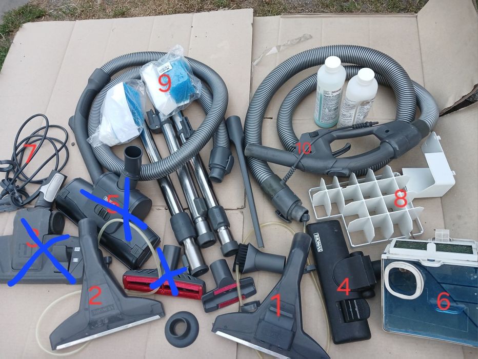 Набір комплектуючих пилососа Thomas