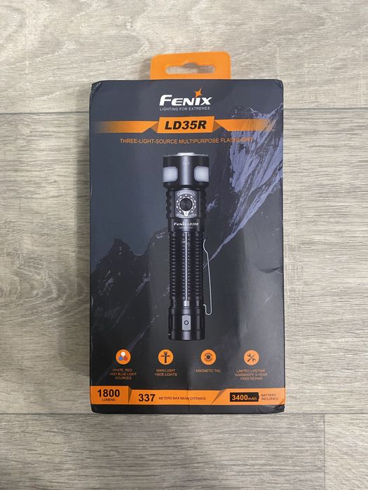 Ліхтар Fenix LD35R з акумулятором