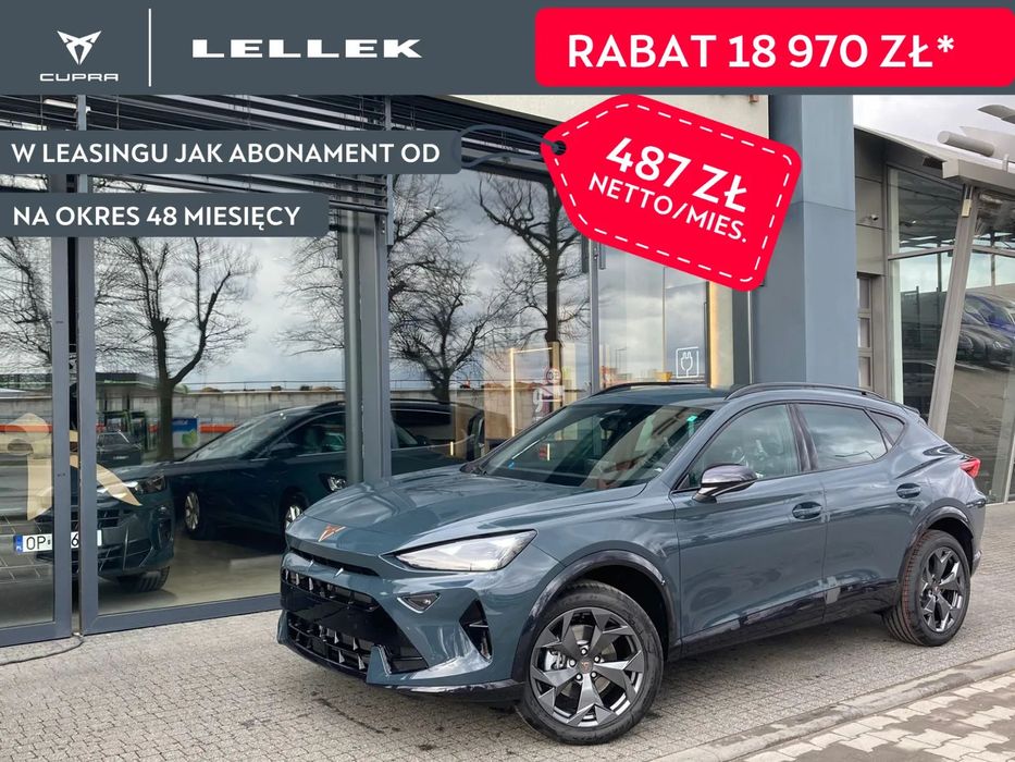 Cupra Formentor 1.5 eTSI mHEV DSG Oświeletnie full LED