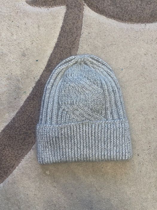 Шапка сіра ангора